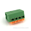 5.08MM Pitch Spring Type PCB Terminal Block Right Angle Connector